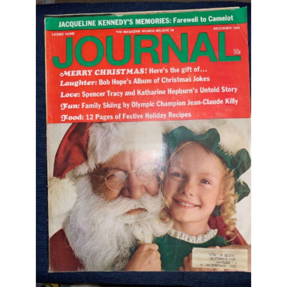 Ladies Home Journal Maagazine Dec. 1968 Jacqueline Kennedy